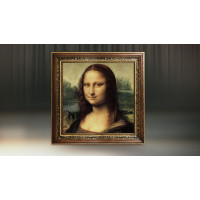 !Рама Фоджи 1546х1546 (Мореный дуб/Фреска/Сильвер)